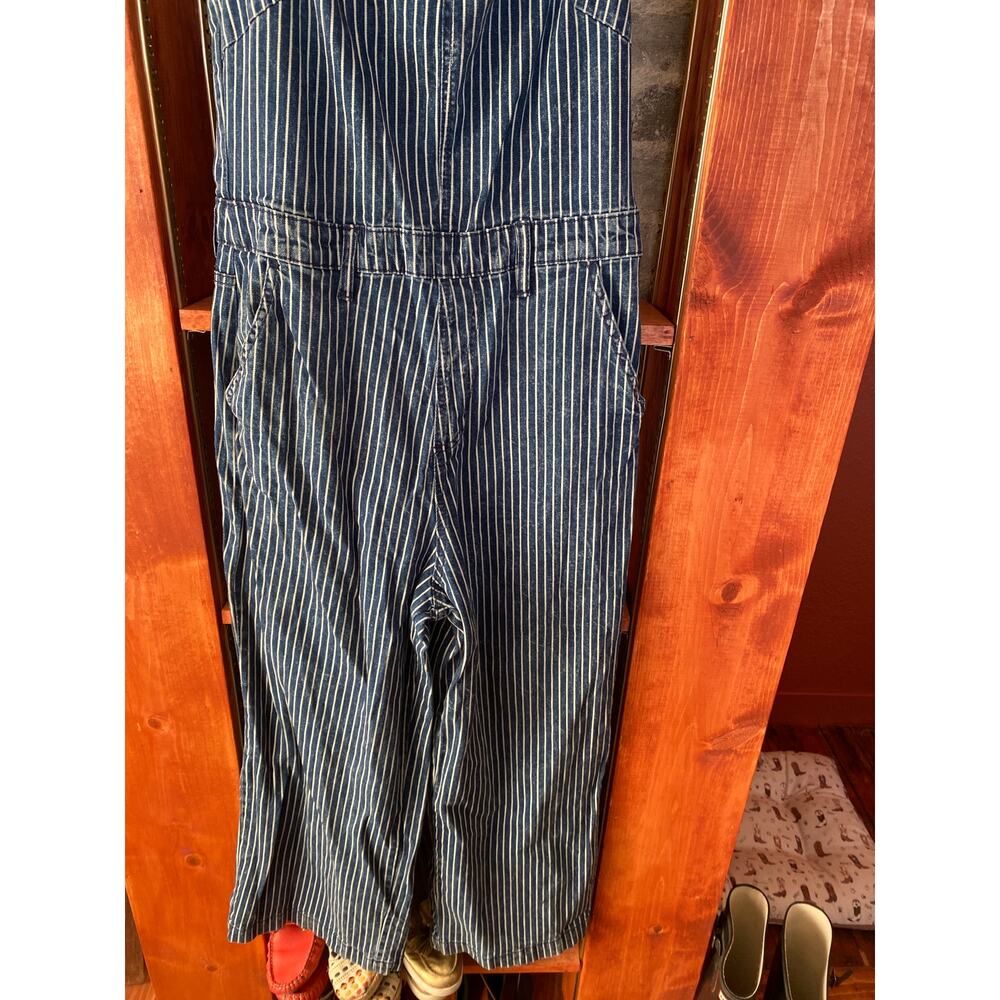 Train Conductor Universal Thread Navy Striped Ove… - image 5